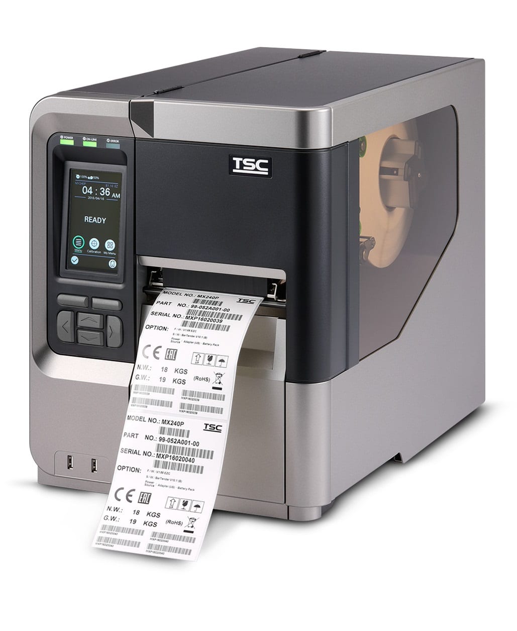 TSC MX340P Thermal Printer Support